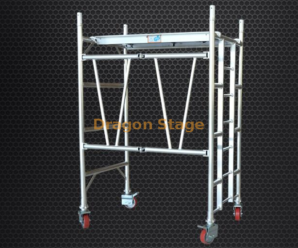 Factory Price Folding Aluminium Scaffolding Frame System for Indoor Construction