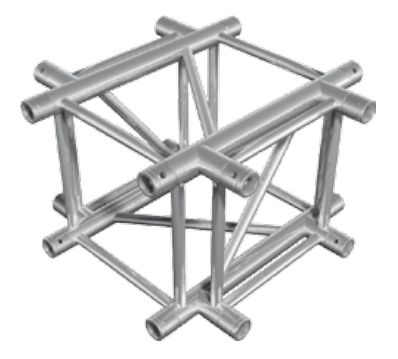 FT44-C41/HT44-C41 box 50×2 tubes aluminum outdoor truss 