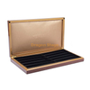 KSA Jeddah season Personalize Luxury Customize Logo Wood Gold Chocolate Coconut Box For Gift