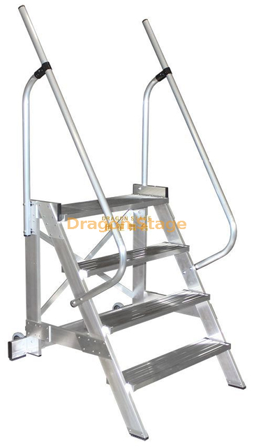 High Quality Aluminum Industry Supporting Multihead Weigher Working Platform with Ladders 