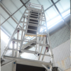 Portable indoor aluminum mobile scaffolding