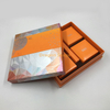 Factory Directly Wholesale Price Moon Cake Food Paper Box Wooden Box factory customized