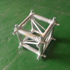 Dragonstage Aluminum Spigot 300x300mm / 289x289mm Square Box 6 Ways Corner Truss Cube Connector