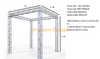 Custom Aluminum Booth Exhibition Truss 3x2.3x3.8m