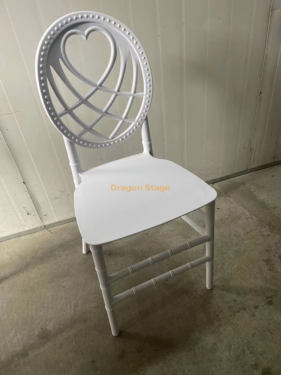 White Plastic Cane Chair (6)