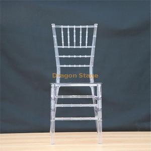 Plastic Transparent Bamboo Chair Phoenix Chair Wedding Chair PC Resin Chair Crystal Chair Acrylic Chair Napoleon Chair 