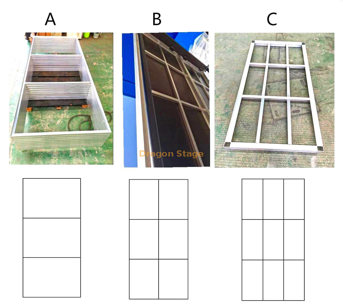 New Design Aluminum Heavy Duty Layher Stage Platform 