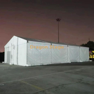 6*9m 20*30ft All White Aluminum Wedding A Frame Tent Public Event Canopy Tent