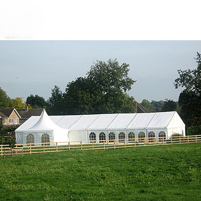 Tent with White Canopy