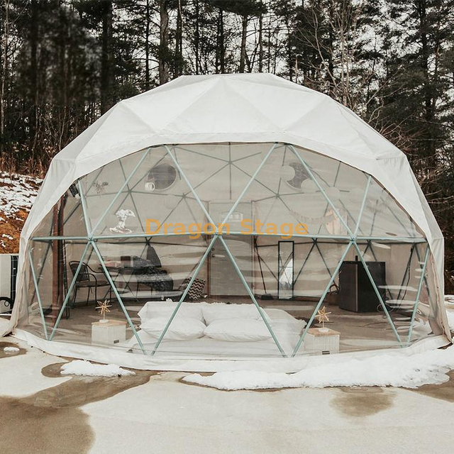 Outdoor Snow Igloo Camping Event Dome Tent with Door