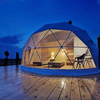 Steel Pipe Outdoor Resort Hotel Event Dome Tent Glamping For Campsite