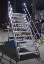 Custom Aluminum Multi Purpose Ladder for Yacht 3m Long 