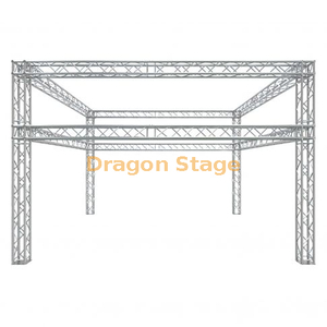 Global Truss 20'x20' Trade Show Booth / Exhibit System - Modular F34 Double Tier Box Truss