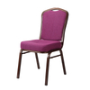 Wholesale of hotel banquet chairs by manufacturers, metal craft chairs, hotel private room chairs, soft package banquet chairs