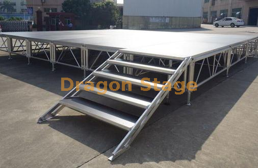 Aluminum Portable Event Stage For Events System 17.08x15.86m