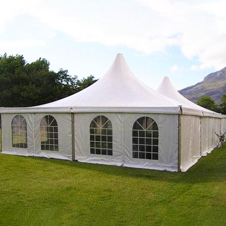 Pagoda Tent with Clear Windows