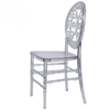 Hot selling crystal Napoleon bamboo chair acrylic disassembly wedding chair outdoor activity portable chair