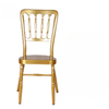 Hotel restaurant chairs, Foshan manufacturer wedding bamboo chairs, metal aluminum alloy castle chairs, hotel dining chairs, banquet chairs