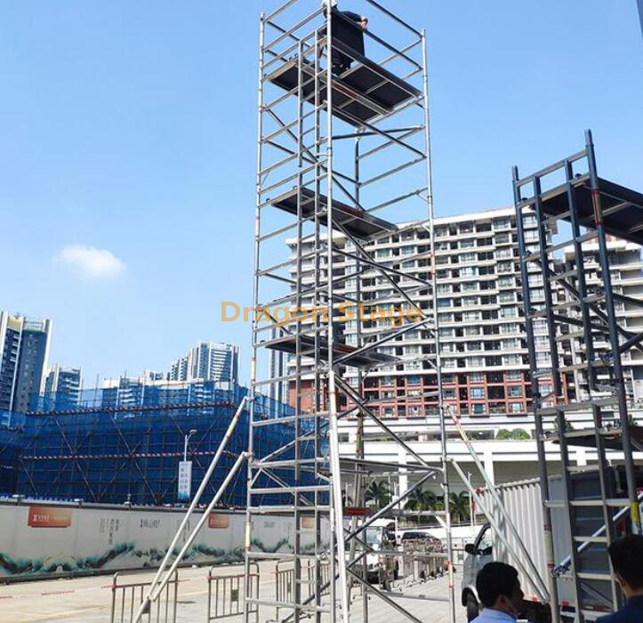 15m New Double Scaffolding System for Sale