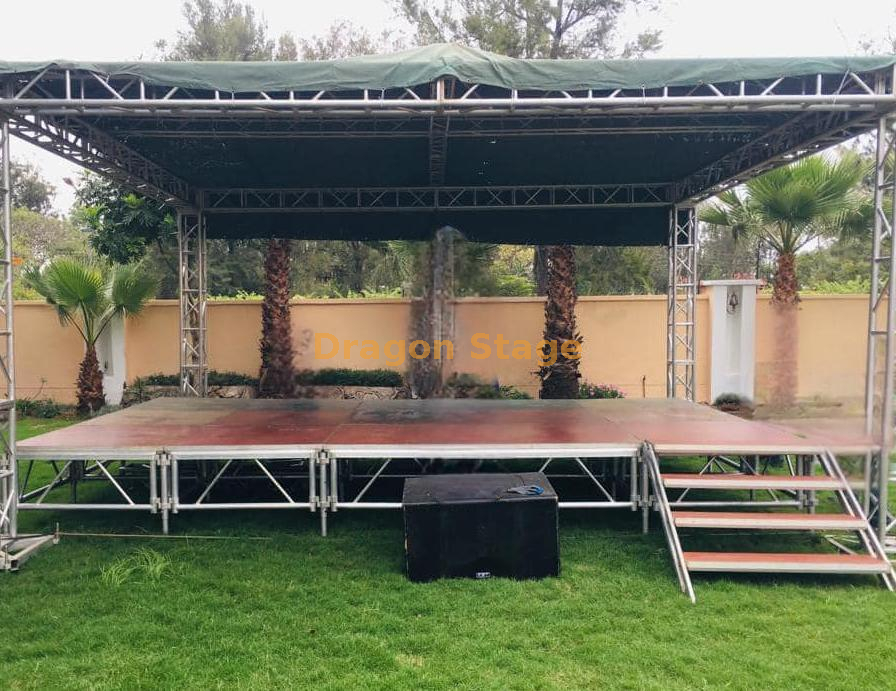 Durable Portable Aluminum Stage 15.86x12.2m