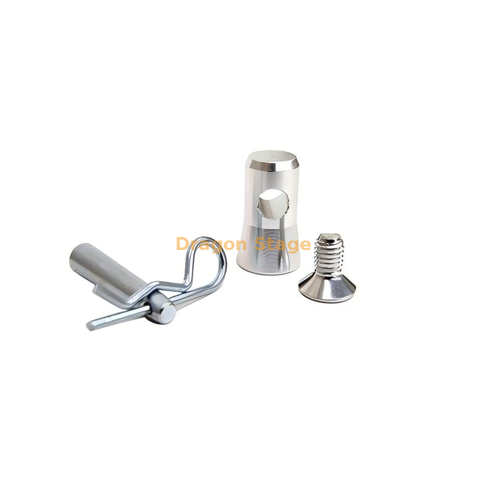 Aluminum Half Conical Coupler And Conical Connecting Coupler for Global Truss F14 100x100mm