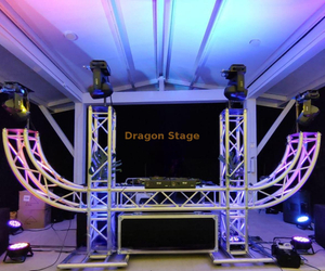 Aluminum Concert Dj Booth Setup 