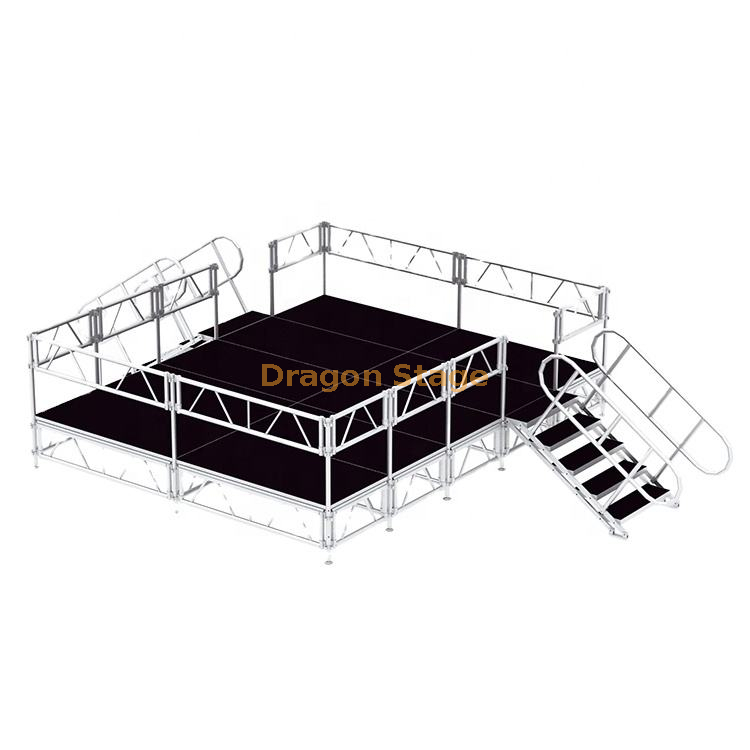 Square Indoor Modern Church Crusade Stage 7.32x6.1m