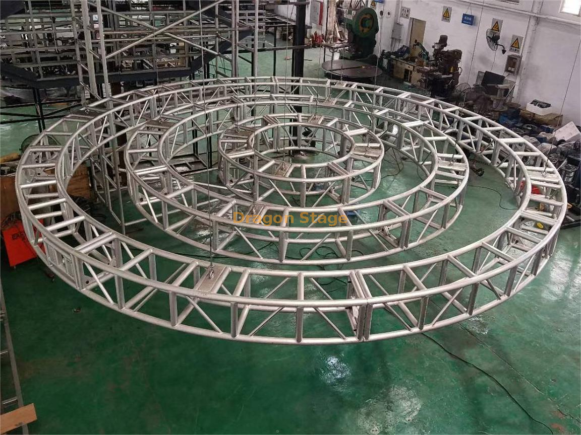 Custom Circular Concert Aluminum Sound Truss for Night Club (1)