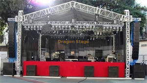Roof Stage Truss System for Outdoor Events 7x6x7m