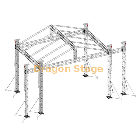 Aluminum Stage for Outdoor Event Stage Equipment Truss System 7x5x6m ...