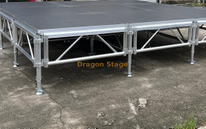 Portable Aluminium Frame Stage Platform Truss Height Adjustable 15.86x8.54m