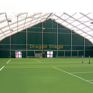 20M*60M Tennis Badminton Court Entertainment Curved Sports Wedding Event Tent