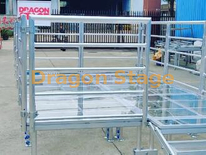 Aluminum Quick Locking Stage Railings / Baluster/ Handrails