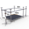 Aluminum Music Audio Portable Light Sound Truss 10x8x7m