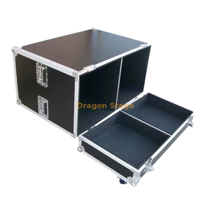 Plywood Durable Lights Equipment Party Aluminum Speaker Flight Case