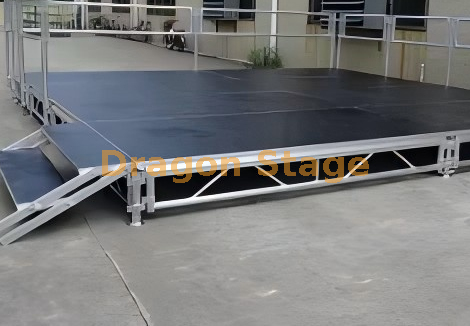 Outdoor Event Stage Equipment Truss System Adjustable 14x13m