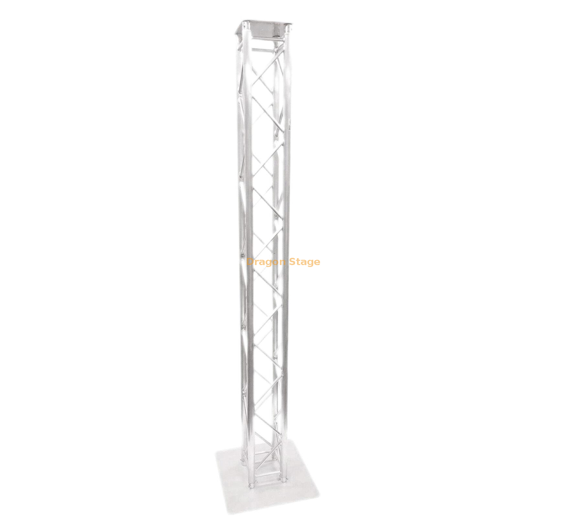 Global Truss Totem 9.84ft (3m) with Top Plate 400x400mm And Base Plate 500x500mm