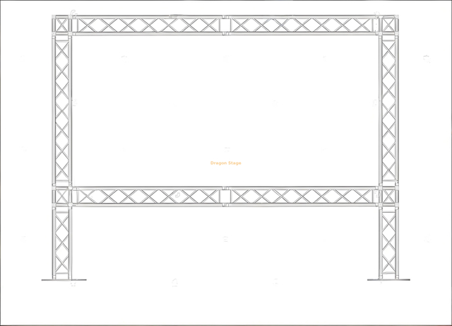 Easily Hang Truss Banner Display 4x4m