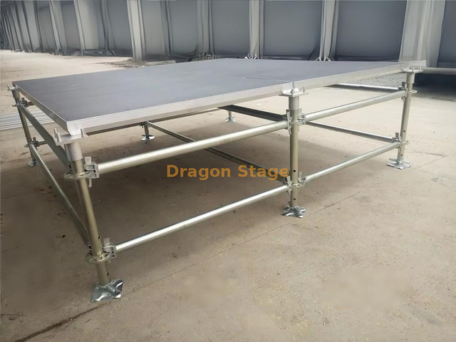 Quick-Assemble Portable Steel Stage for Concerts 14x12m