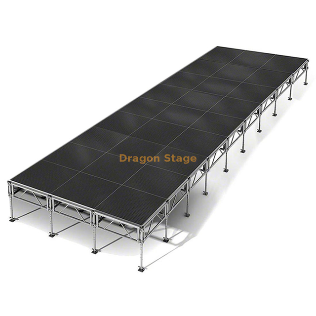 Outdoor Show Event Mobile Truss Stage 10.98x3.66m
