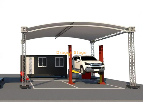 Aluminum Roof Truss for Car Parking