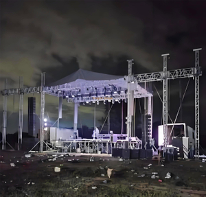 Aluminum Heavy Duty Speaker Lighting Roof Truss Stage 8x6x8m