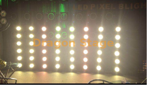 6 linear hexagonal COB pixel background lights1