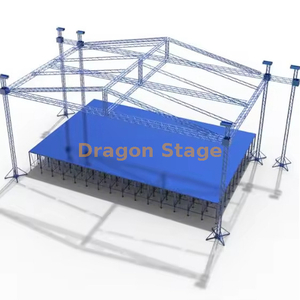 Platform Ladder Aluminum Rack Speaker Truss 15x10x9m