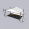 15x8x8m Peak Roof Truss System with Dual 2m Line Array Wings (8m Height, Aluminum Spigot Truss)