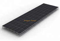 20x6m Adjustable Aluminum Mobile Stage System (0.4m–2m Height)