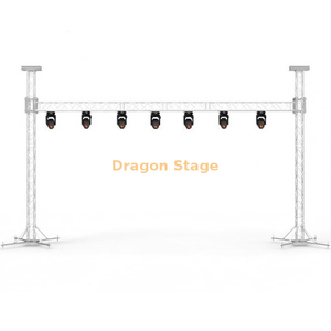 8x7m Aluminum Alloy Goal Post Truss System | Heavy-Duty Mobile LED Screen & Lighting Rig