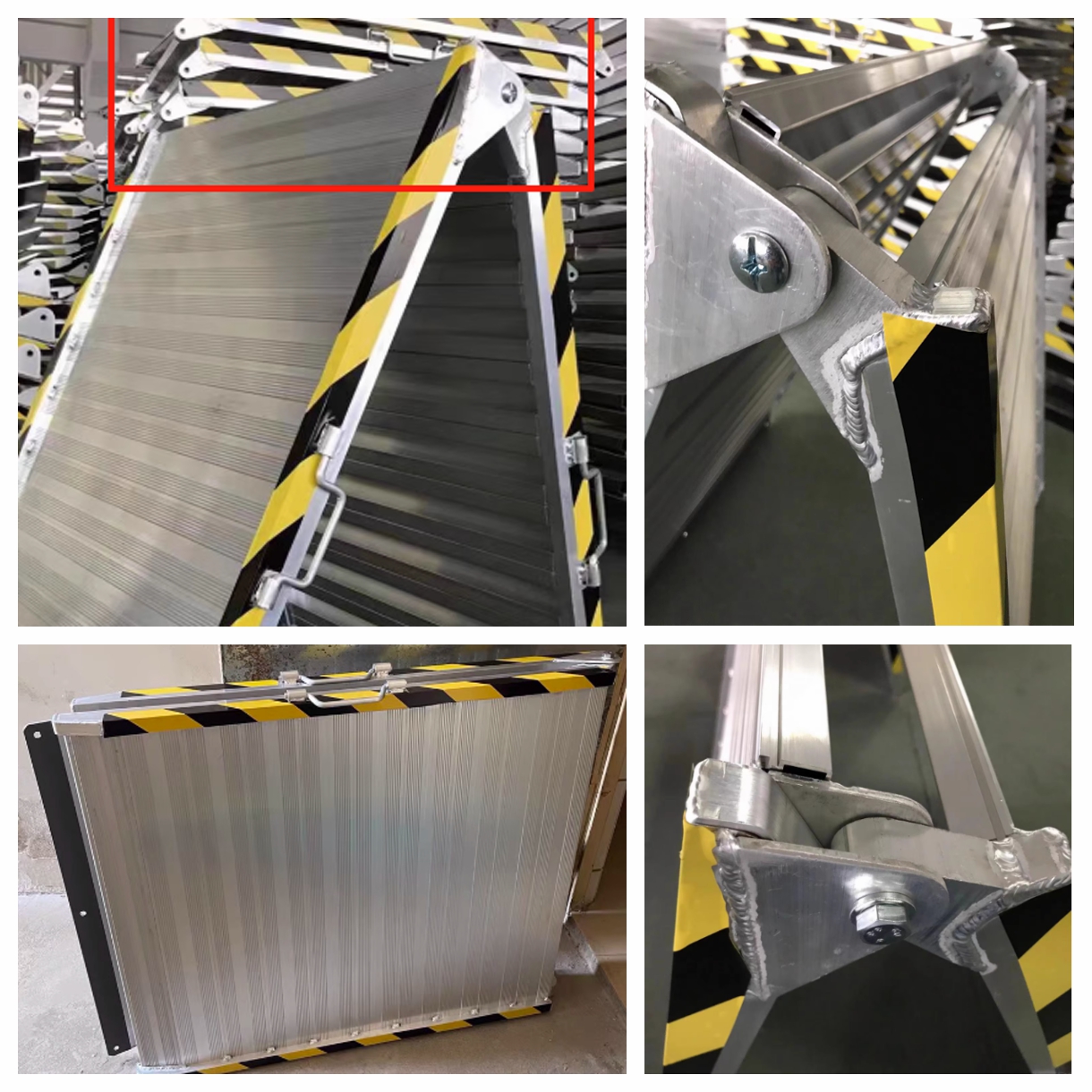 Foldable ramp