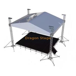 Aluminum Outdoor Silver Booth Event Truss 7x5x6m