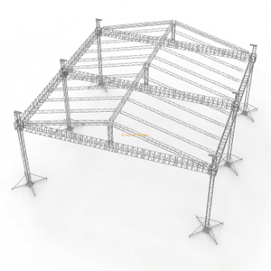 Aluminum Roof Stage Truss for Stage Lighting, Rigging, And Concert Events 18x12x10m